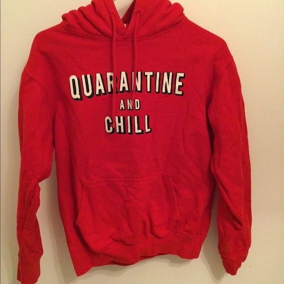 Quarantine & Chill hoodie - Picture 1 of 2